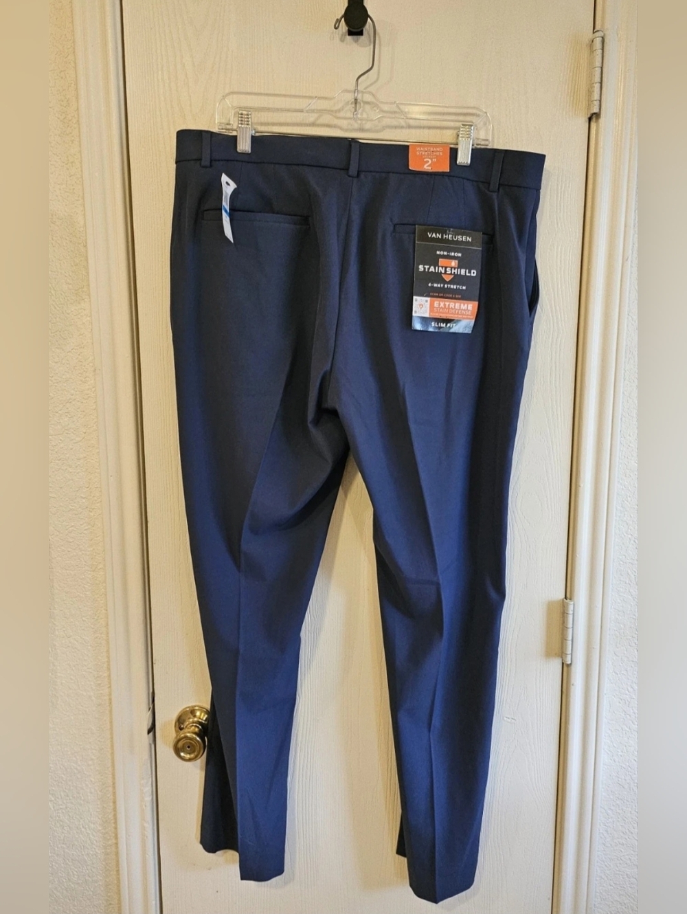 Van Heusen Slim Fit Stain Shield Dress Pants men's 36x30